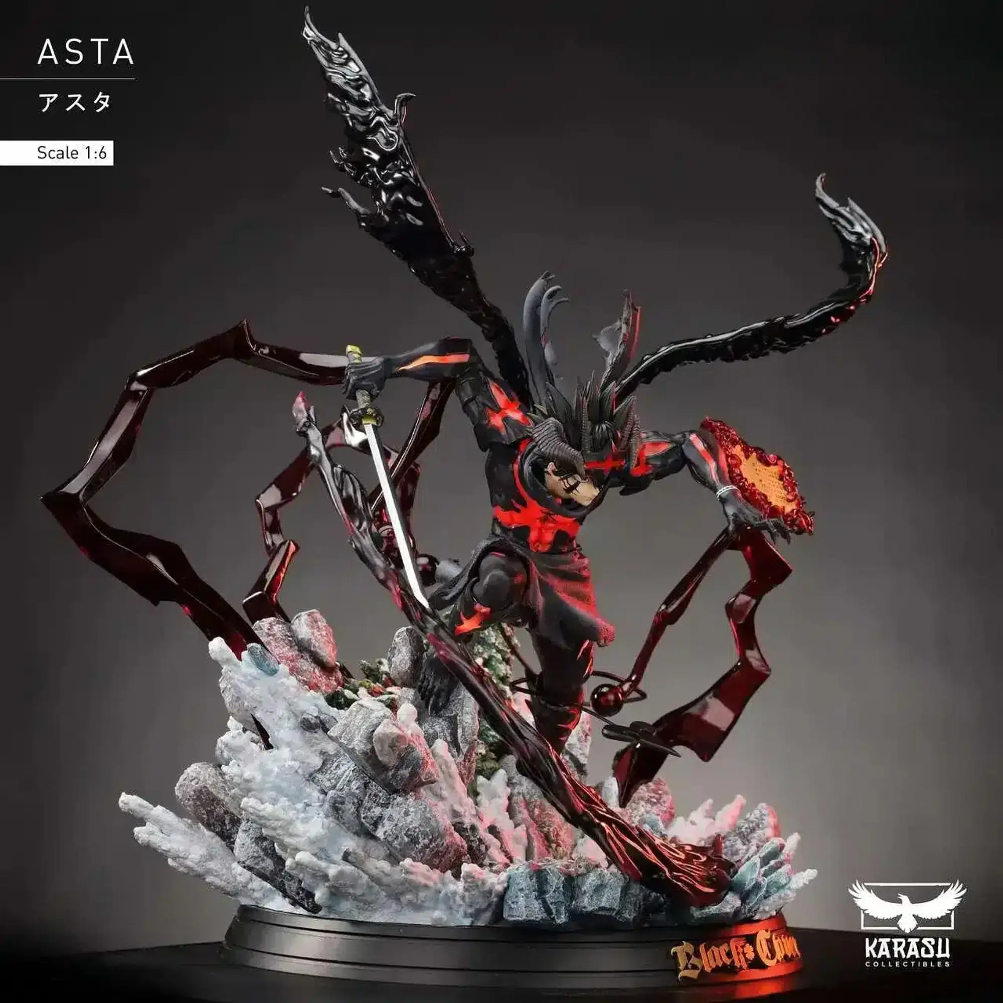 Asta Demon Karatsu Collectibles Resin