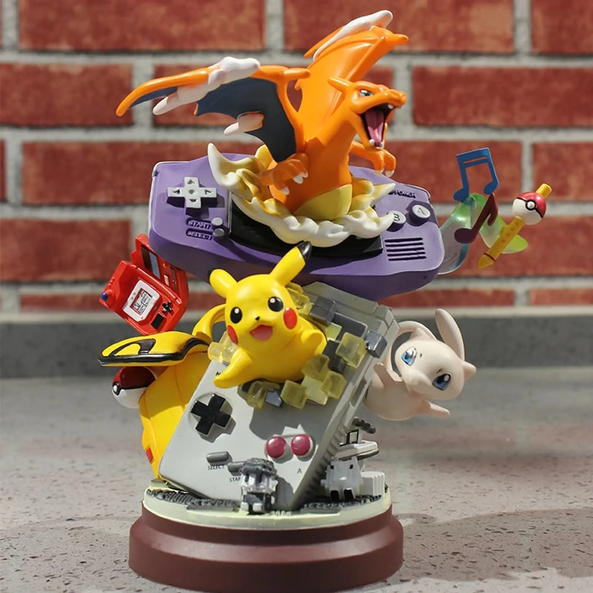 Pikachu Charizard Mew Retro Game Boy Pokemon