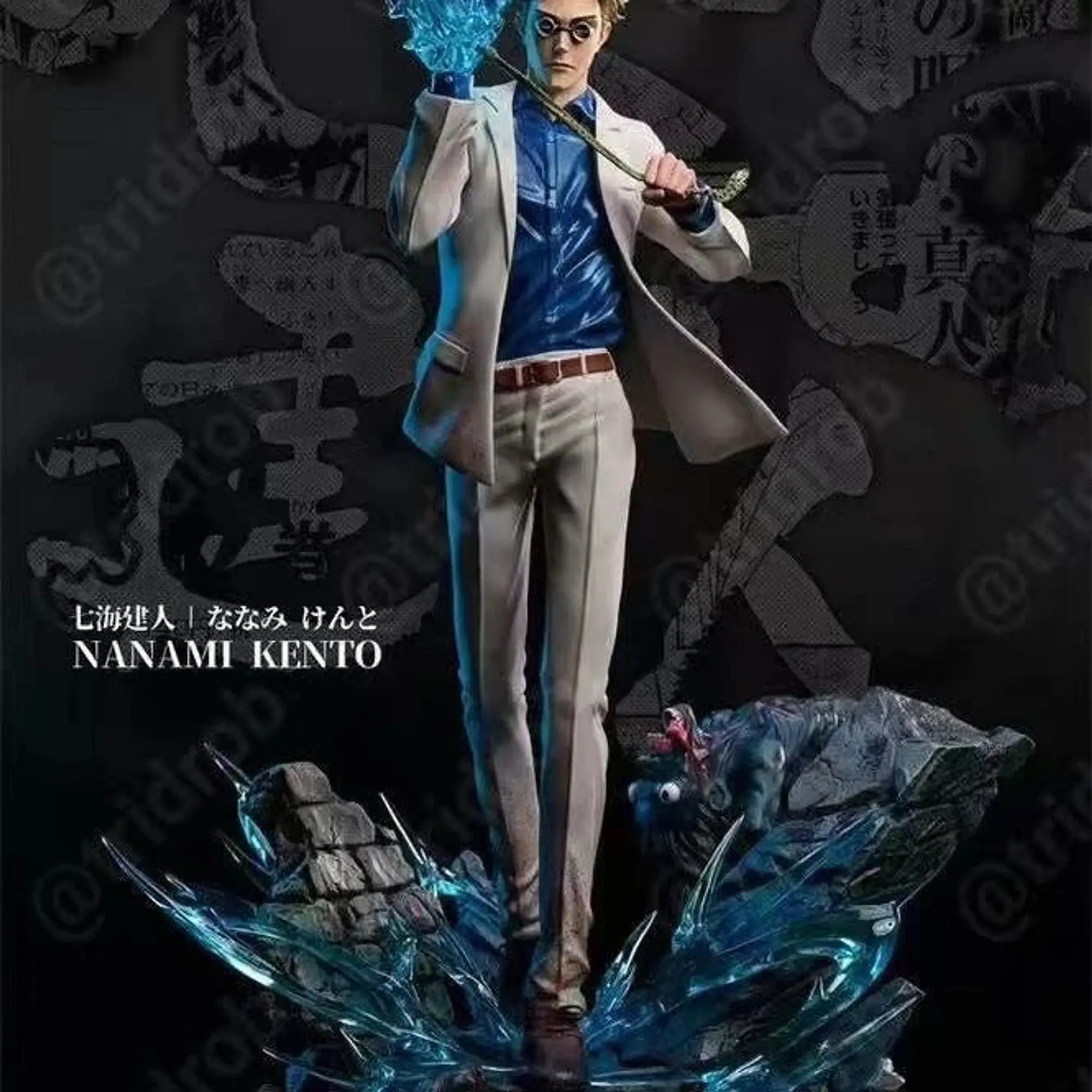 Kento Nanami Idle Death Gamble Pose Jujutsu Kaisen LingYu Studio PVC