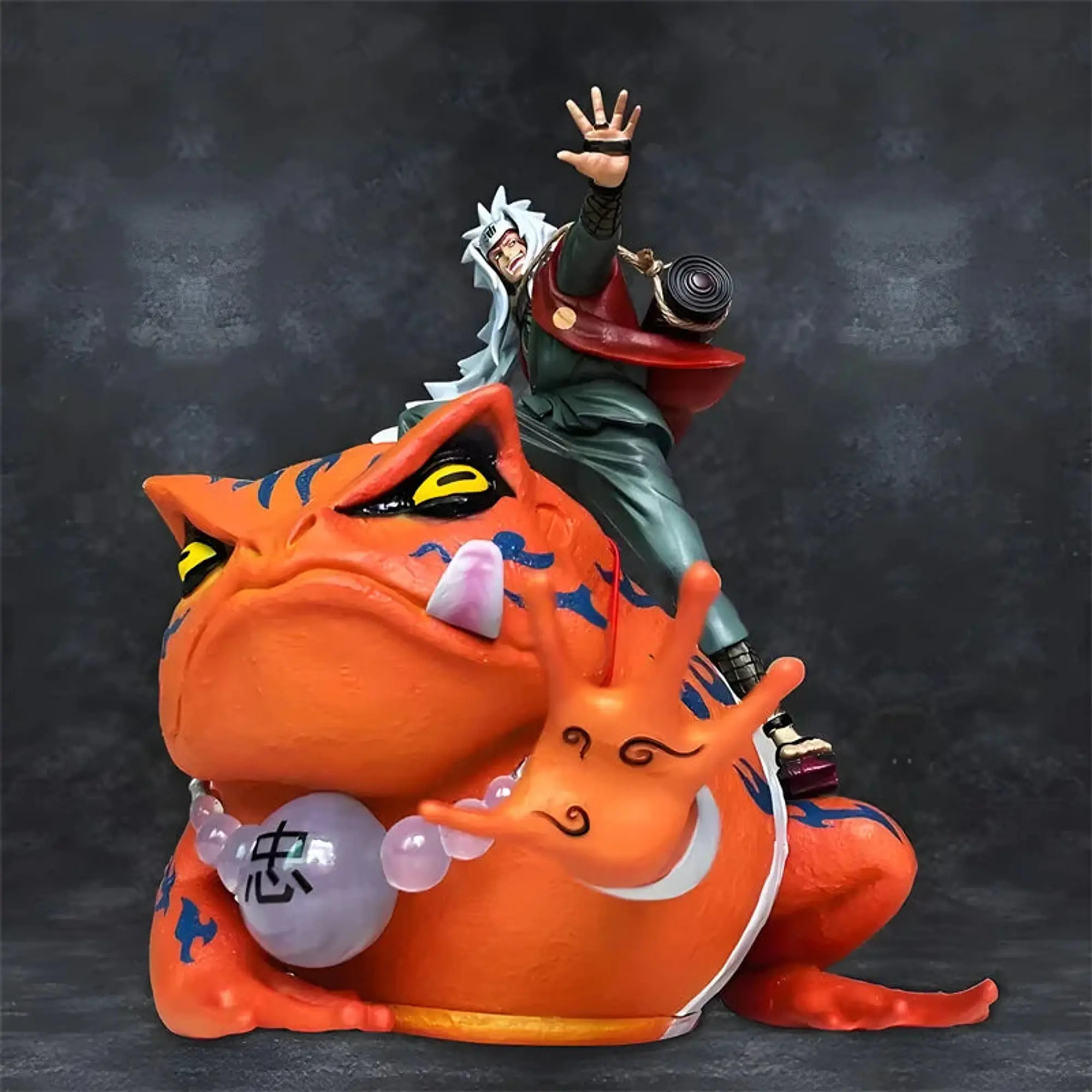Jiraiya Toad Sannin on Gamakichi