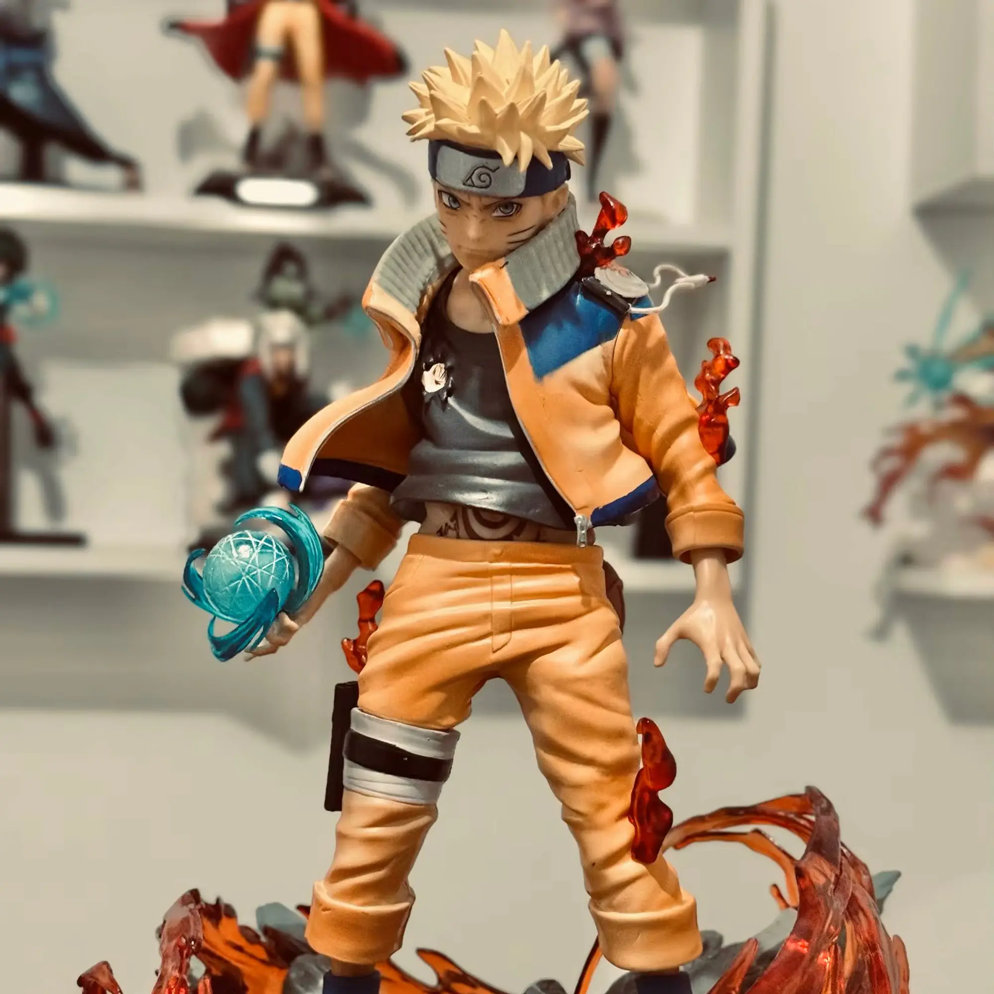 Naruto Uzumaki Rasengan Stance ZH Studio PVC