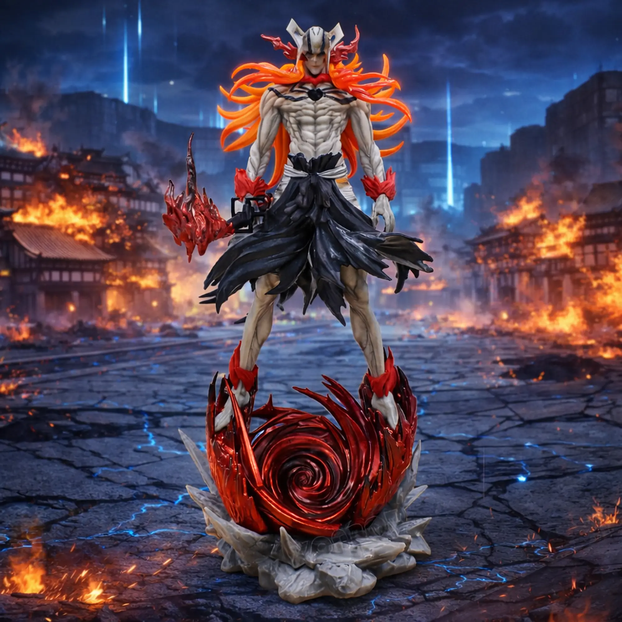 Ichigo Kurosaki Vasto Lorde Final Getsuga Tensho