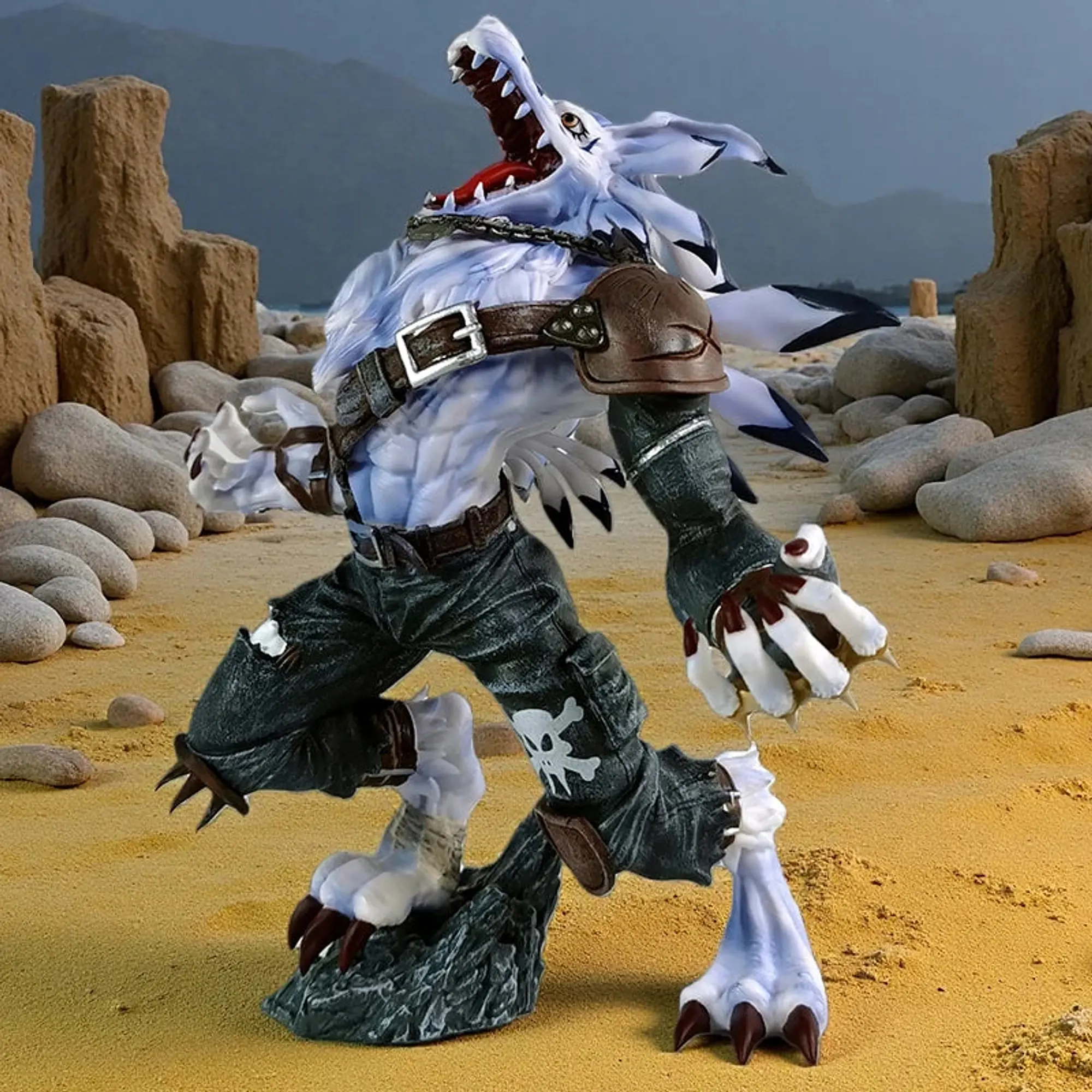 Digimon Were Garurumon Hound AN Studio PVC